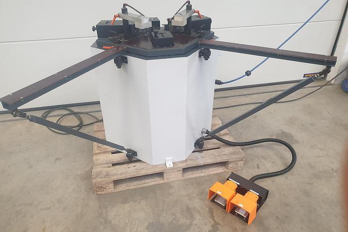 Gebraucht Hydraulische Eckverbindungspresse Wegoma EV 200 E