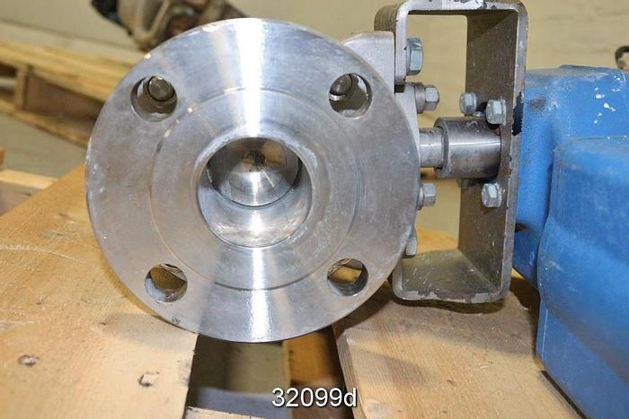 Used Neles Jamesbury 9150313600XT22 2" Control Ball Valve #32099