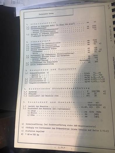 Used 1990 Pfauter  P2300