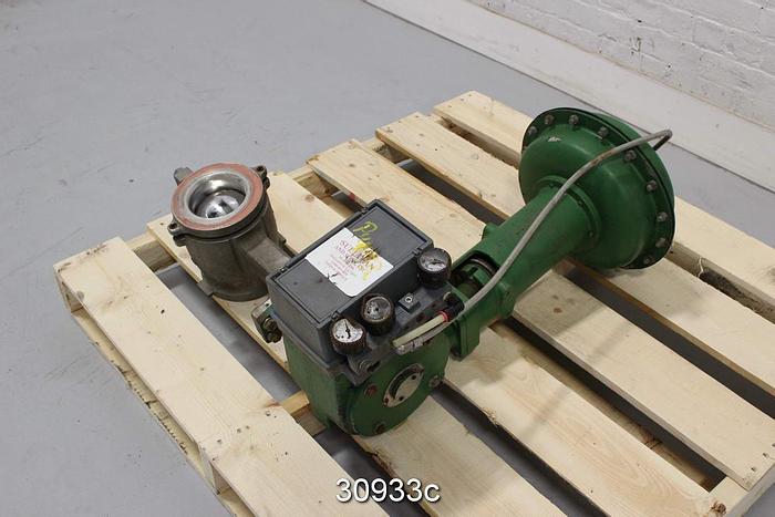 Used Fisher V100 4" VeeBall Control Valve #30933