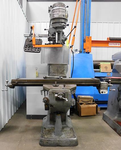 Used Bridgeport Vertical Milling Machine Model J