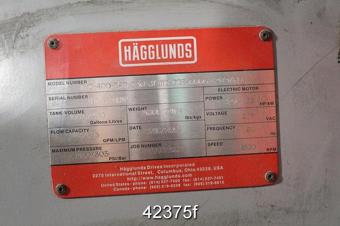 Used Thune SP 70SL Hi - Cap Dewatering Screw Press #42375