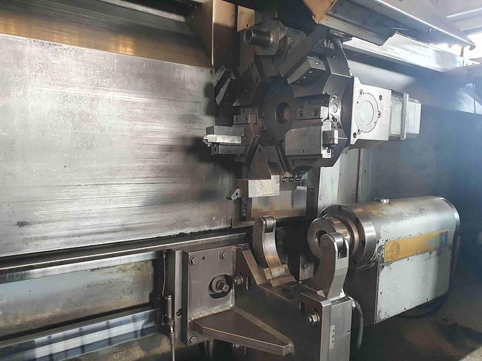 Usato TORNIO PARALLELO A BANCALE INCLINATO MENTI 480 x 4500 CNC