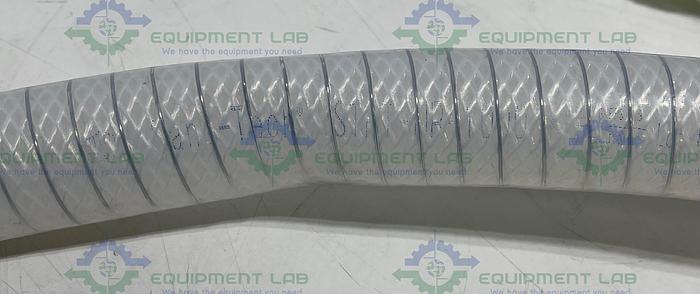 Used Sani-Tech  STHT-WR-1000 120" Silicone Hose w/ 1 1/2 Sanitary Fitting