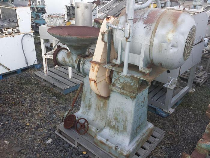 Used Extruder, 8" Dia., Enterprise, Meat, 30 HP, 1/16" Dies, #S320050