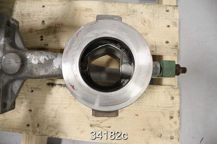 Used Fisher V100 3" Vee-Ball Control Valve #34182