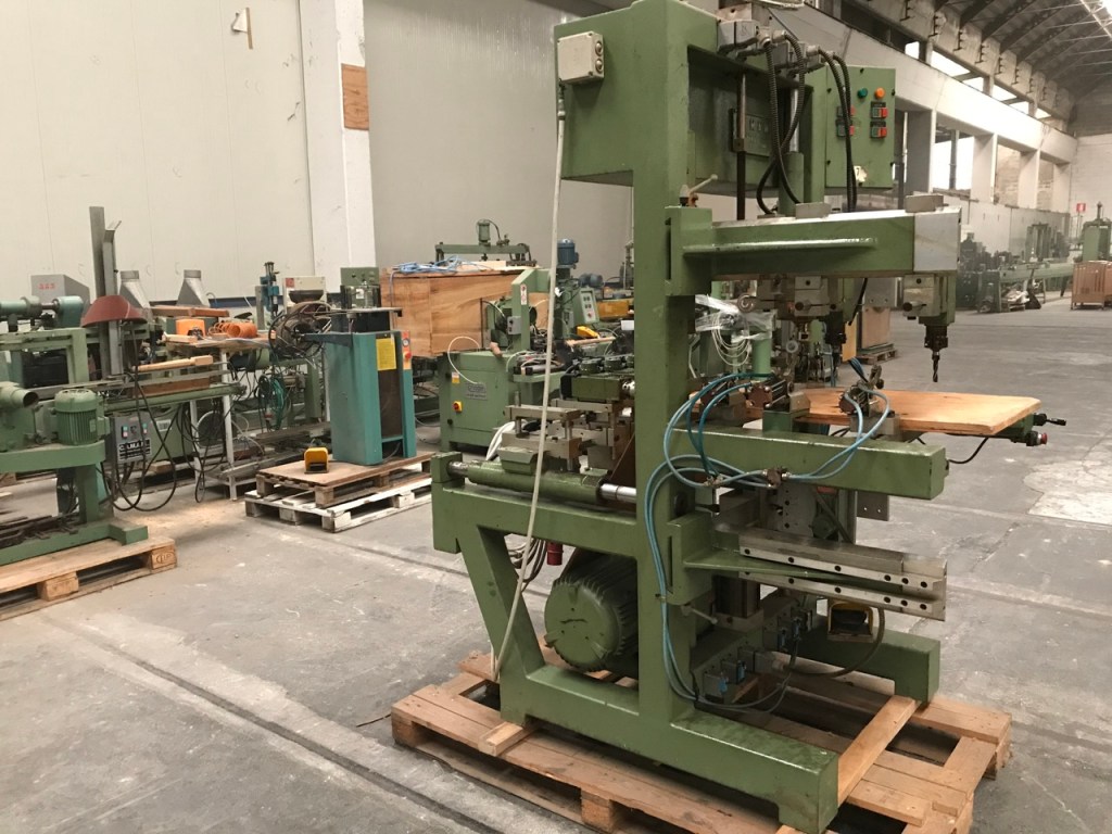 Usato Foratrice marca Camam, verticale superiore, inferiore e laterale