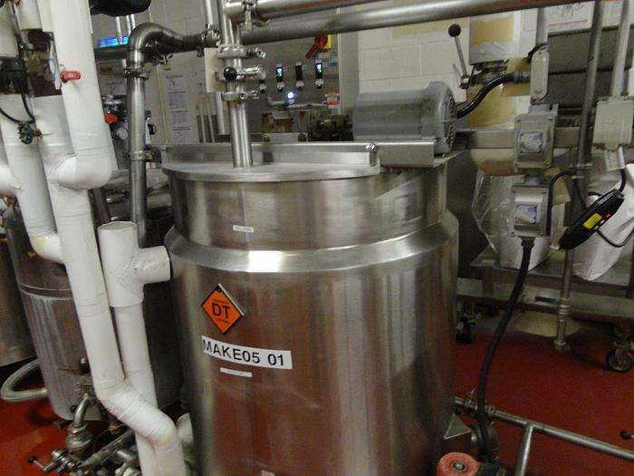 Used Steam Jacketed Tank With Agitation 1000 LB for Sale at ARK Mac...