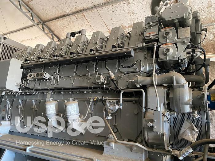 Used 1.8 MW 2011 Used Caterpillar 3516B Diesel Generator Sets