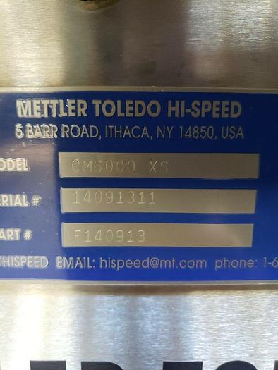 Safeline metal Detector and CM6000 xs Mettler check weigher NEW! USDA Food grade