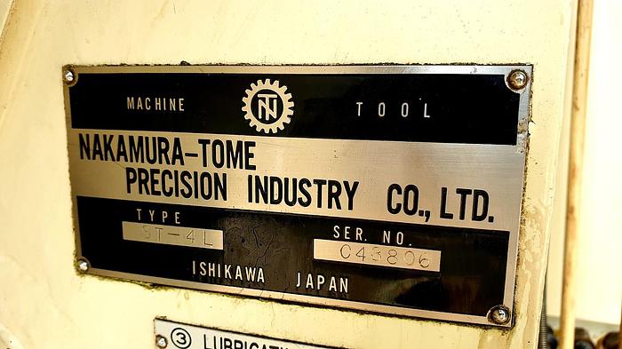 Used NAKAMURA TOME SUPERTURN 4 CNC TURNING CENTER