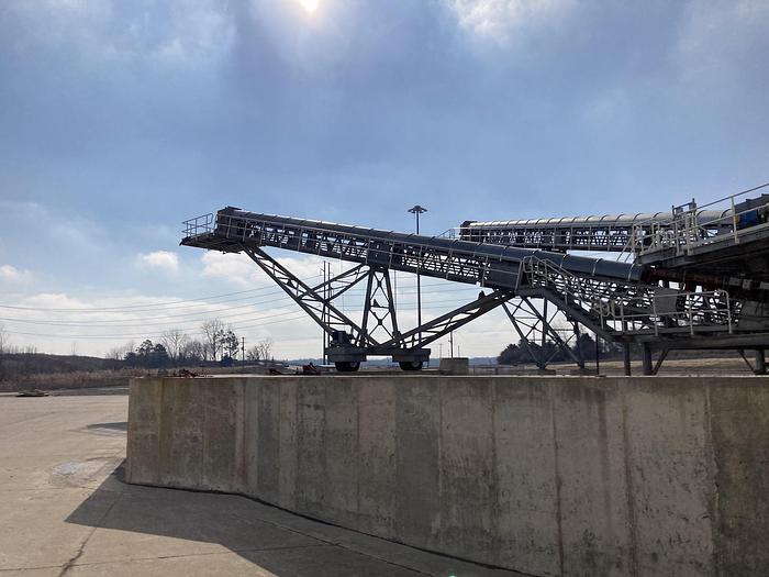 Used Used Radial Stacker system