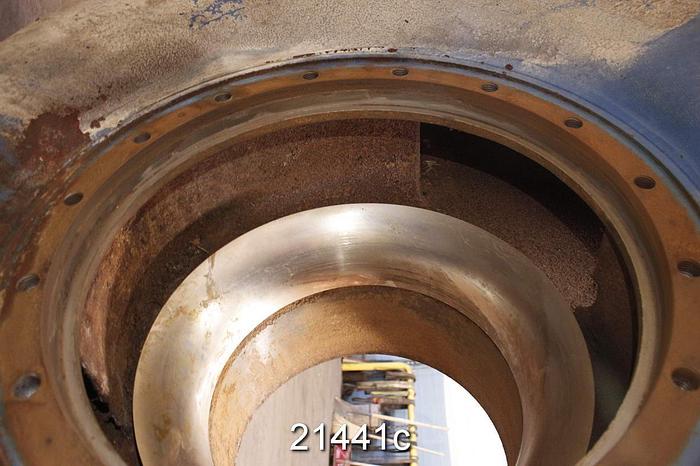 Used Goulds 3175 Pump, 3175L, 18X18X22H, Ductile Iron Casing, Stainless Steel Impeller #21441