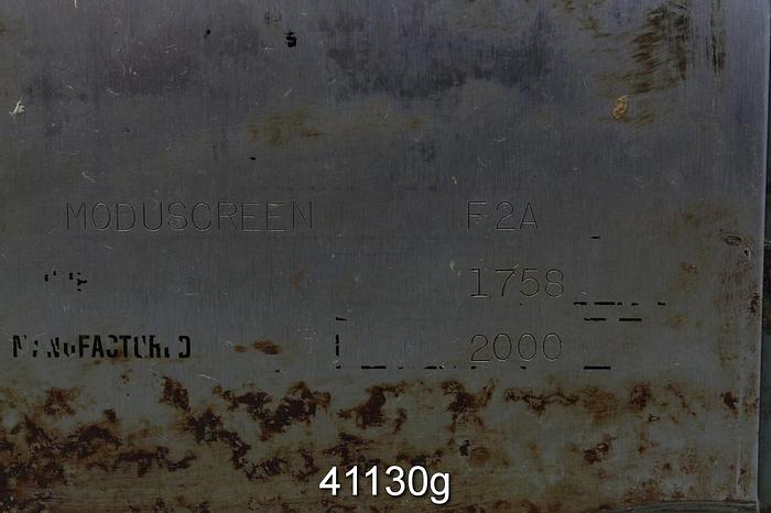 Used Ahlstrom F2A Moduscreen, Stainless Steel #41130