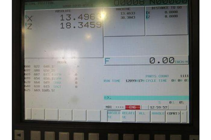 Used 2012 2012 Doosan Puma 400C CNC Turning Center Doosan Puma 400C