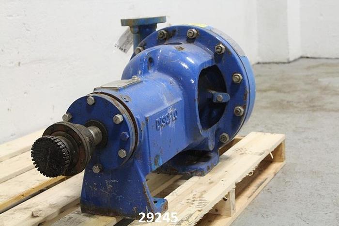 Used Discflo 402/14 Trash Pump, 2x4x14 #29245