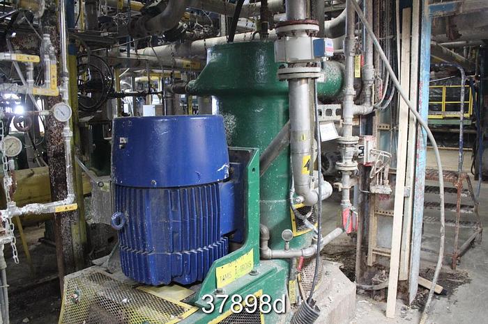 Used Ingersoll Rand Centrisorter Model 110 Pressure Screen, with 100 HP Motor #37898