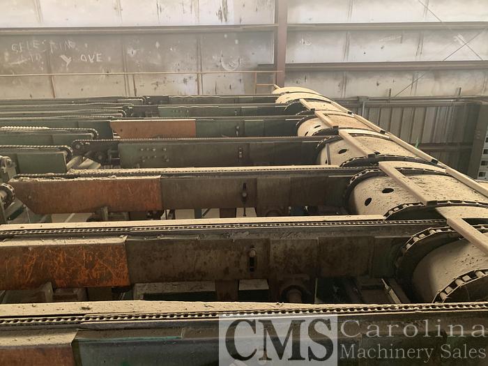 Used Brewer 9-Head Resaw Line