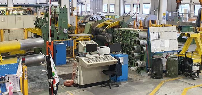 Used GUIDA   750mm x 14mm S.S. Slitting Line (Used) #4362