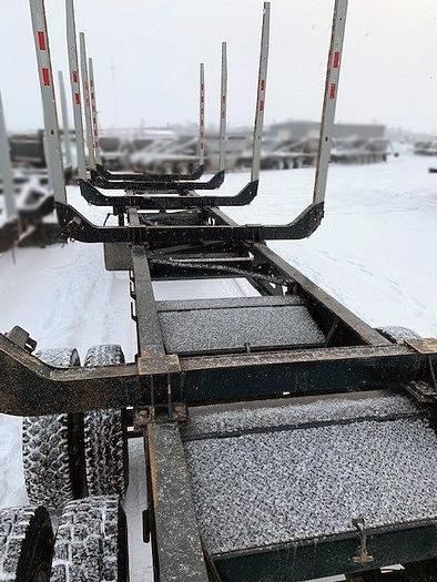 Used 2020 BWS Tridem Hay Rack Logging Trailer