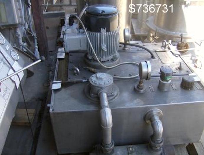 Used Mixer, Planetary, Fillworth, 7 Gallon, 316L S/st, Jkt, 2 Can Sys, #S736731