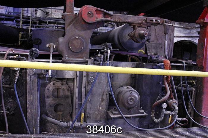 Used Pusey & Jones 104.5" Face Cylinder Fomer #38406