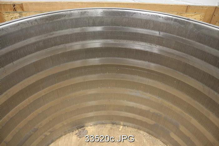 Unused Voith VS 30 Pressure Screen Basket, 0.012" Slots #33520