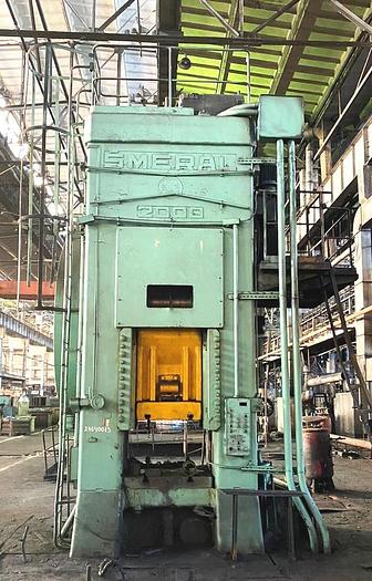 Used 2000 tons Press Knuckle Joint Coining Smeral LLK2000S