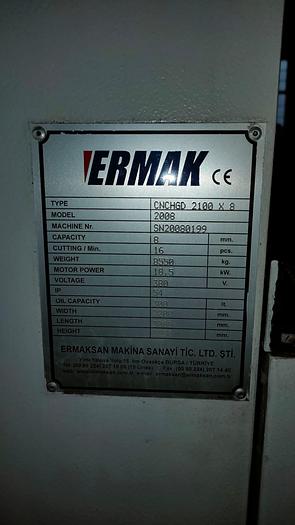 Usato Ermaksan 2108