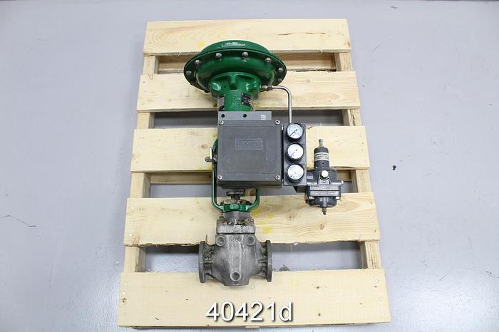 Used Fisher 1" EZ Steam Valve #40421