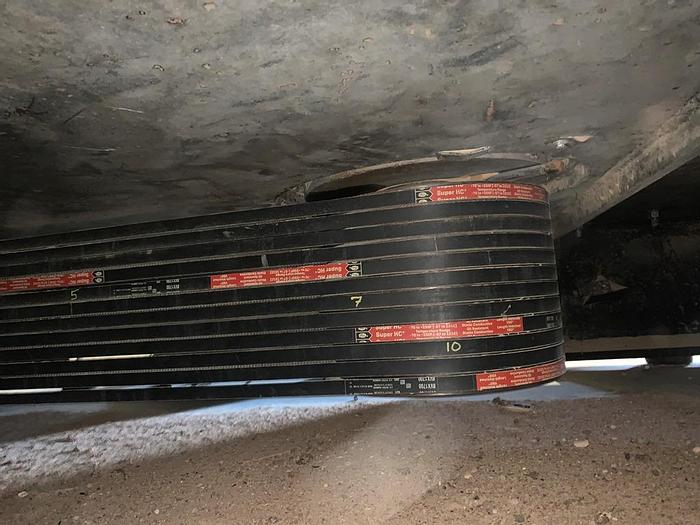 Used Mill, Attrition, 72" Dia, C/st, 500 HP, IPEC, Mdl 7000 #C744241