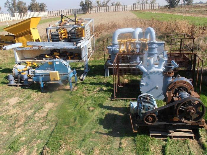 Used Concentrator, Krebs Spiral, Mdl GPX3/4, FRP, (4) Spirals #S740703