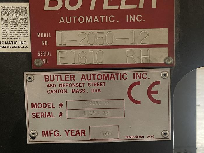 Used 1997 Butler I-20-50-12
