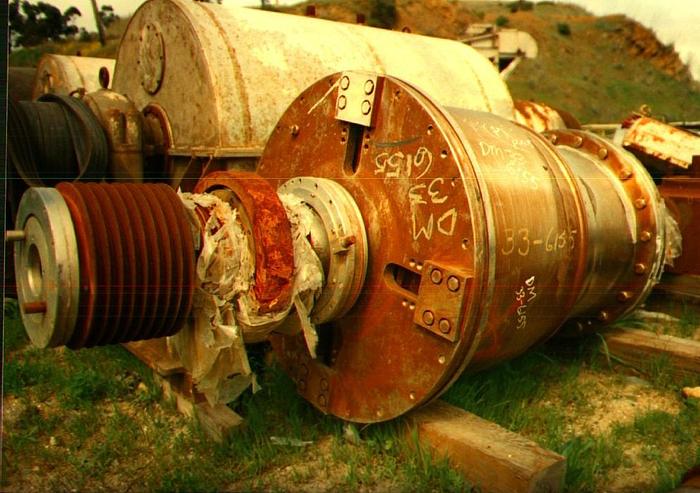 Used Centrifuge, Decanter, Bird, 40" X 60", 100 HP, 304 S/st, #C188713