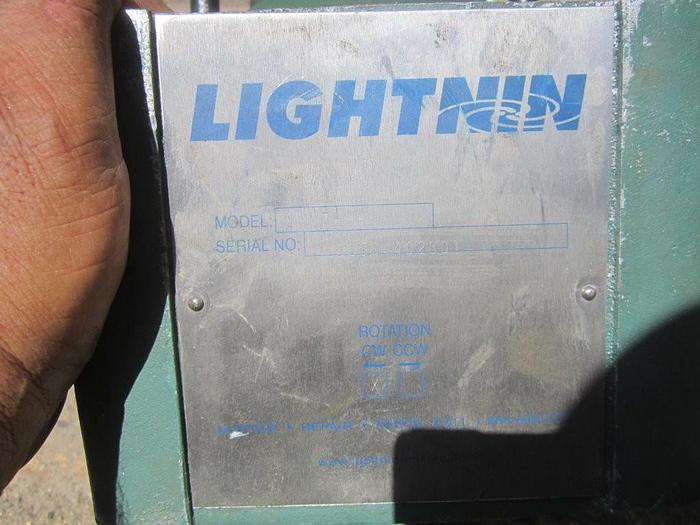 Used Mixer, Agitator, Pneumatic Drive, Lightnin, Clamp, Less Shaft #S739977