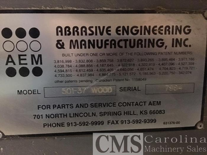 Used AEM 501-37 Wood