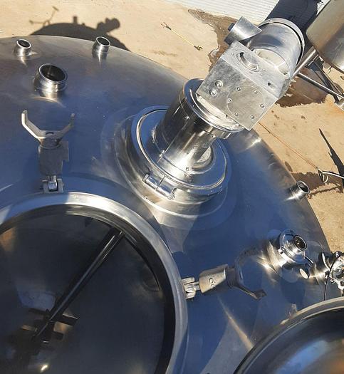 Used Reactor, 793 Gallon, 316L S/st, Jkt, 50 PSI, Agit, A #S744212