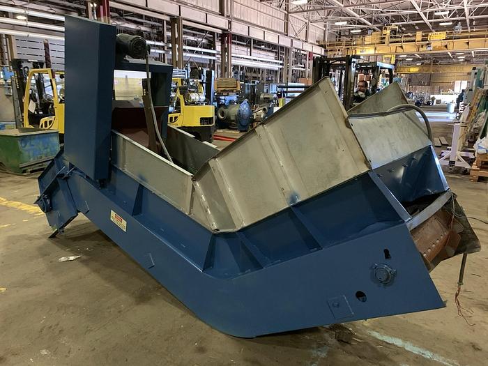 Used MAREN MODEL 60 SHREDDER W/ INCLINE CONVEYOR AND DUMPER