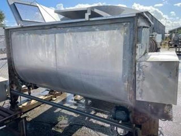Used 100 Cu. Ft. Stainless Steel Paddle Blender/Mixer