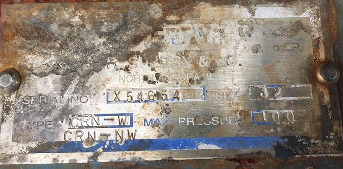 Used 25 CU. FT. SPERRY FILTER PRESS – 800 mm – CGR – PLATE SHIFTER – #8933