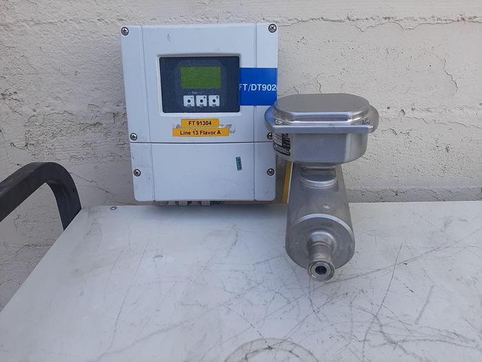 Used Meter, Flow, Endress Hauser, Promass F 3/8", 316 S/st, D #S743325