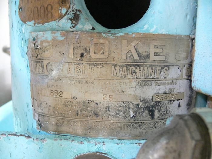 Used Stokes Model BB2 Compression Component Rotary Tablet Press
