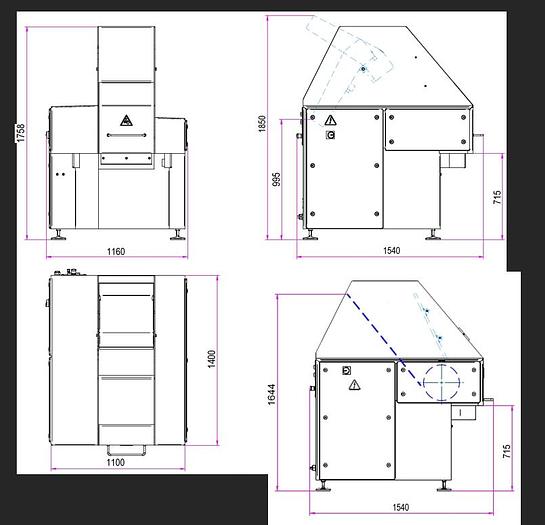 Roser Model CBC1800 Pre-Breaker