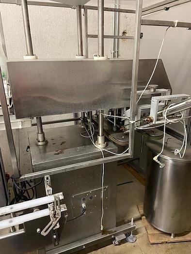 Used Filler, Bottle, 6-Head, Inline, Oden, Pro Fill 3000, S/st #A744832