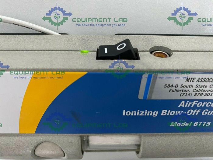 Used Simco MKS Ion Systems Airforce 6115 Ionizing Blow-Off Gun