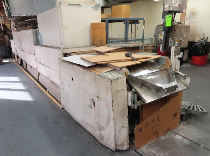 Used SANDVIK BELT FLAKER - STAINLESS STEEL BELT - 800 MM (31" WIDE)