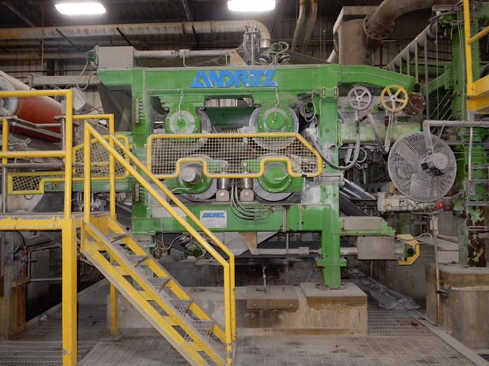Used 1.2M ANDRITZ WET LAP MACHINE MDL HDP1200 BUILT IN 2001 160-200 ADSTPD