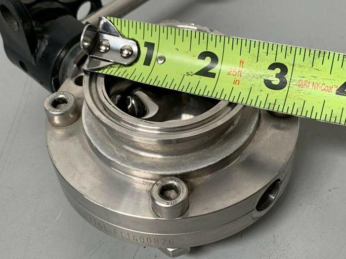 Used GEA Tuchenhagen-7 Stainless Steel FC1400826 Butterfly Valves