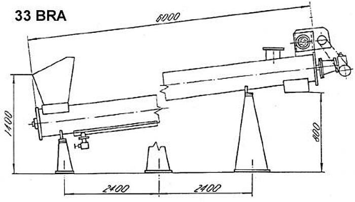 Used Blanszownik rurowy Typ 33 BRA