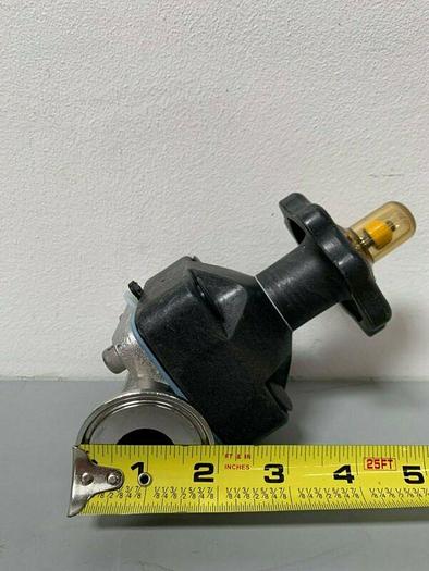 Used ITT Pure-Flo 1-316L-RA15MAX-CWP150 Diaphragm Valve w/ 1" Sanitary Fittings